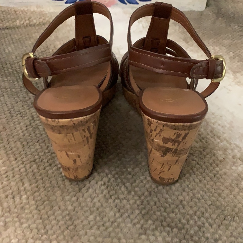 FRANCO SARTO Leather sandals.. NEW - Picture 2 of 6